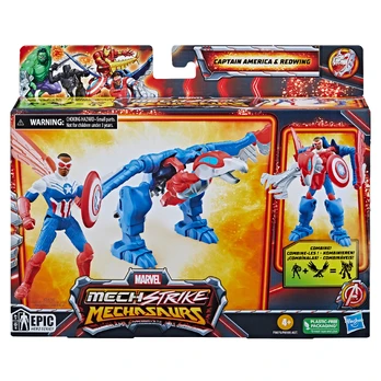 Marvel MECH STRIKE 3.0 figūrėlė ir kostiumas, 10 cm