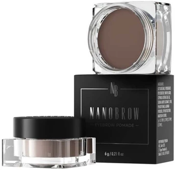 Antakių pomada Nanobrow Dark Brown, 6 g