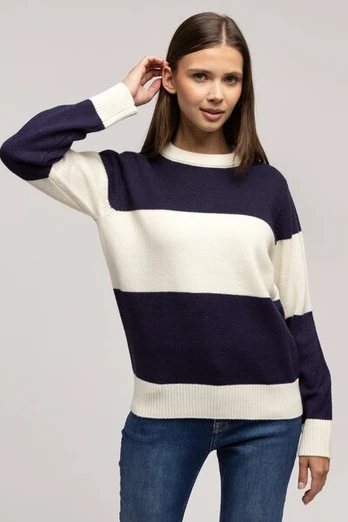 Džemperiai moterims D ELISA 8515 STRIPE