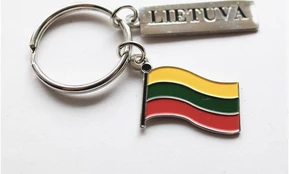 Raktų pakabukas LT vėliava