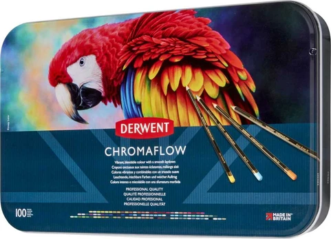 Derwent Chromaflow pencil 100stk tin