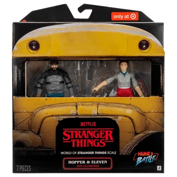 STRANGER THINGS Figūrėlių rinkinys, 2 vnt, 9 cm