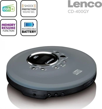 CD grotuvas Lenco CD-400GY