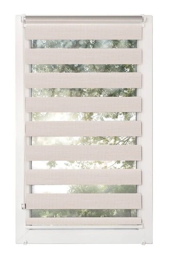 Roletas MINI Diena-Naktis DN 75 SMĖLIO, 105x150 cm