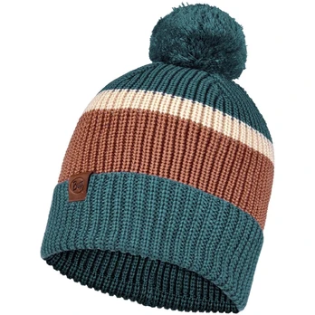 Buff Czapka BUFF KNITTED HAT ELON DUSTY BLUE -DUSTY one size