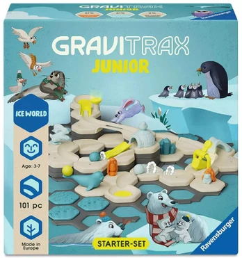 Ravensburger GraviTrax Junior Starter-Set L Ice, Toy marble run, 3 yr(s)