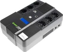 Green Cell Žalias Cell GREENCELL UPS07 UPS Žalias Cell AiO su LCD 800VA