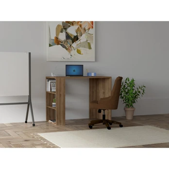 Rašomasis stalas Kalune Design Cool 835PUQ3810, riešuto