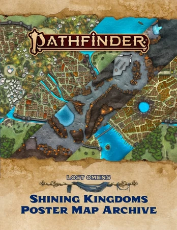 Pathfinder Lost Omens Shining Kingdoms Poster Map Archive