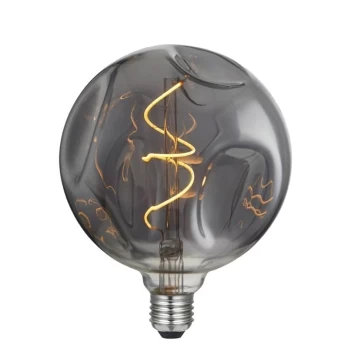 5W E27 LED lemputė Vintage Globo Bumped Grey G140