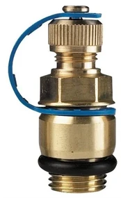 Frese Slėgio išėmimo nipolis DN8 32 mm mėlynas