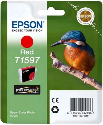 Spausdintuvo kasetė Epson, raudona