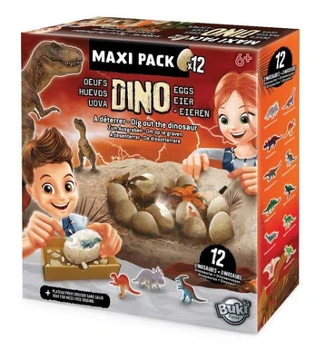 Rinkinys tyrinėjimui "Iškask dinozaurų kiaušinius"