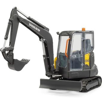 Žaislinis ekskavatorius Bruder Volvo ECR40, juoda