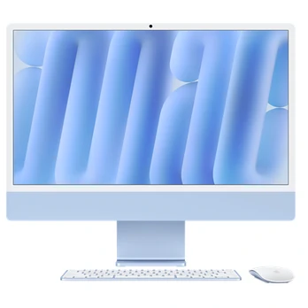 Apple iMac 24” 4.5K Retina M4 10‑core CPU 10‑core GPU/16GB/512GB/Blue/RUS - MWV33RU/A