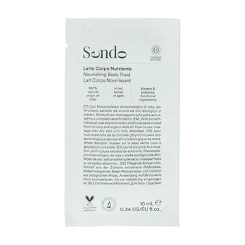 Sendo, Sendo, maitininantis, Kūno prausiklis, For Body & Hands, 10 ml