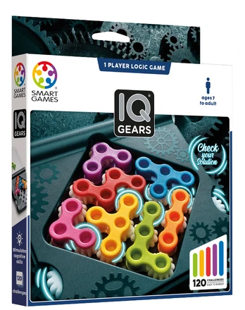 SMART GAMES Loginis žaidimas IQ Gears, SMA#307