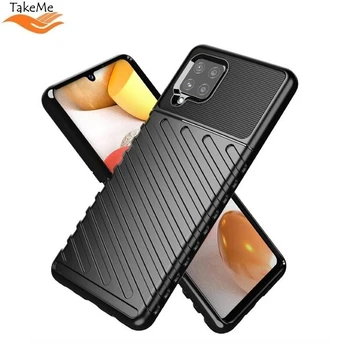 iLike Samsung Galaxy A42 (A426B) 5G silikoninis dėklas, juodas