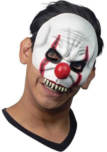 Partychimp Killer Clown halvmaske