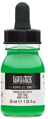SmartMax Proff. acrylic ink 30ml flourescent žalias 985