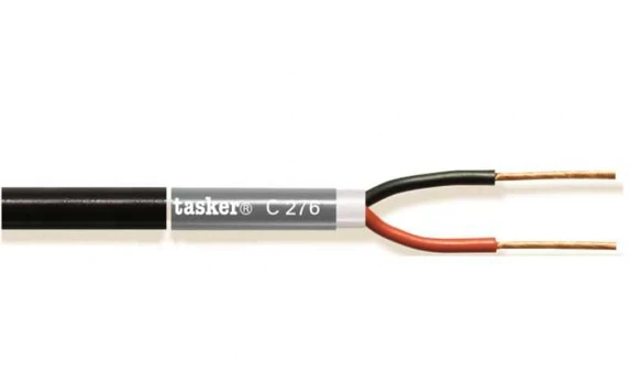 Tasker C276 2x2,5 kabelis (juoda)