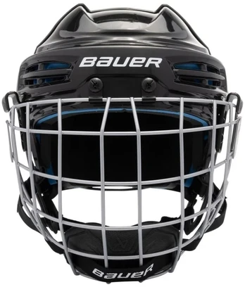 Vaikiškas ledo ritulio šalmas su grotelėmis Bauer Prodigy 2.0 Combo