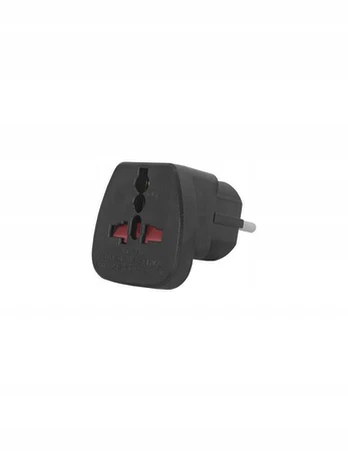 Universalus Ac adapteris su įžeminimu ir apsauga