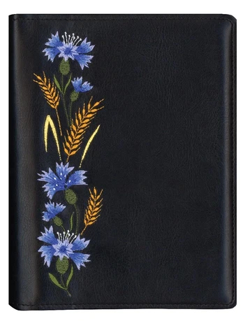 Darbo knyga SPIREX PATTERN A5 cornflower