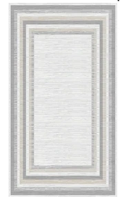 Kilimas Domoletti Millenium E643APCA21, pilkas, 230 cm x 160 cm