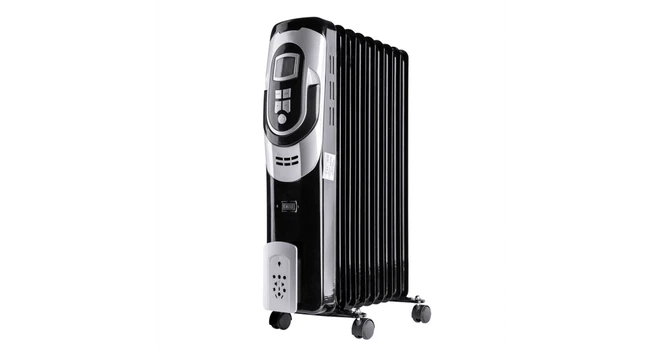 Tepalinis Šildytuvas „9 Ribs “ Su Lcd Ekranu 2000W