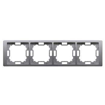Kontakt Simon RAM.4-KR.STAL INOX BASIC NEOS