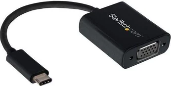 Adapteris StarTech CDP2VGA USB-C male, VGA Female, juoda