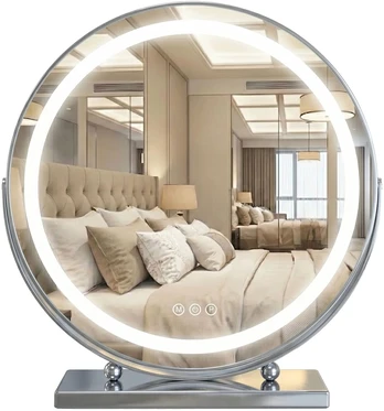 rea Veidrodis LED MAKE-UP Chrome 50 cm