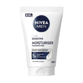 NIVEA MEN SENSITIVE MOISTURISER veido kremas, 100 ml