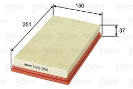 Oro filtras VALEO 585268 kaina
