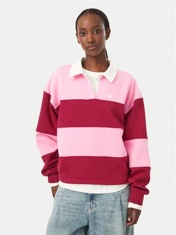 Roxy Džemperis Lineup ERJFT05113 Rožinė Oversize