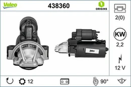 Starteris VALEO 438360