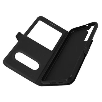 Samsung Galaxy S22 Plus dėklas – AVIZAR – dvigubas langas – juodas