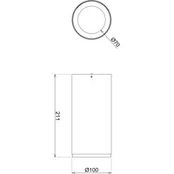 Paviršinis LED šviestuvas "Lucea" 30 W juodas