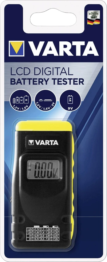 Varta BT baterijų testeris LCD Digital