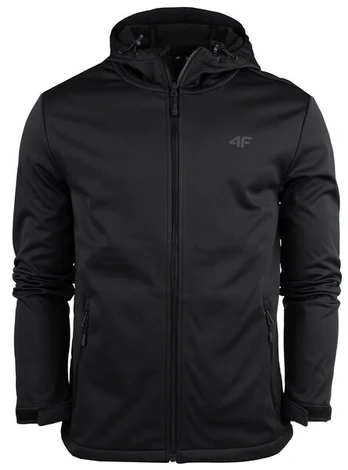 Striukė vyrams 4F softshell M156 4FAW23TSOFM156 20S, juoda