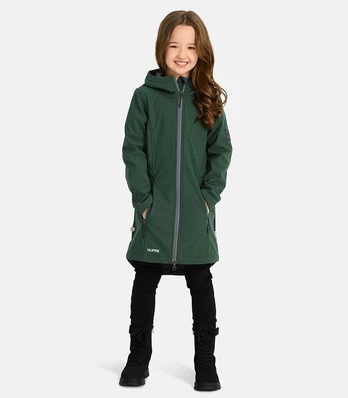 Mergaitiška Softshell prailginta striukė ANETA