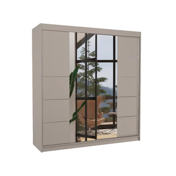 Sliding wardrobe with mirror DALMATIA 200