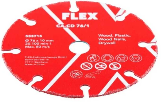 Flex Accessories Karbidinis diskas FLEX CA-CD 76mm