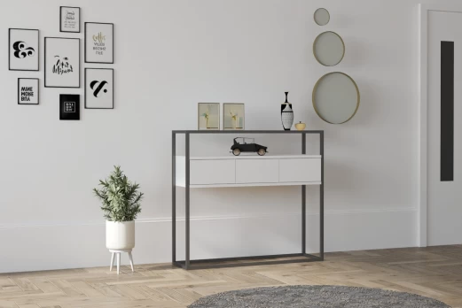 Konsolė Guarda-White Balta