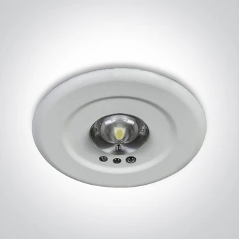 EMERGENCY RECESSED 3hrs 3W LED 230V SELF TEST