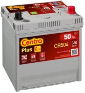 Starterio akumuliatorius CENTRA CB504 kaina