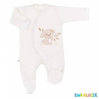 EWA 852533 NEWBORN Pajac ecru 56