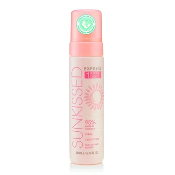 Sunkissed Express 1 Hour Tan Mousse savaiminio įdegio putos, 200 ml