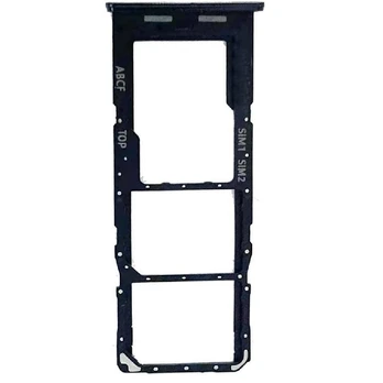 SIM kortelės laikiklis Samsung A236 A23 5G Black originalus (service pack)